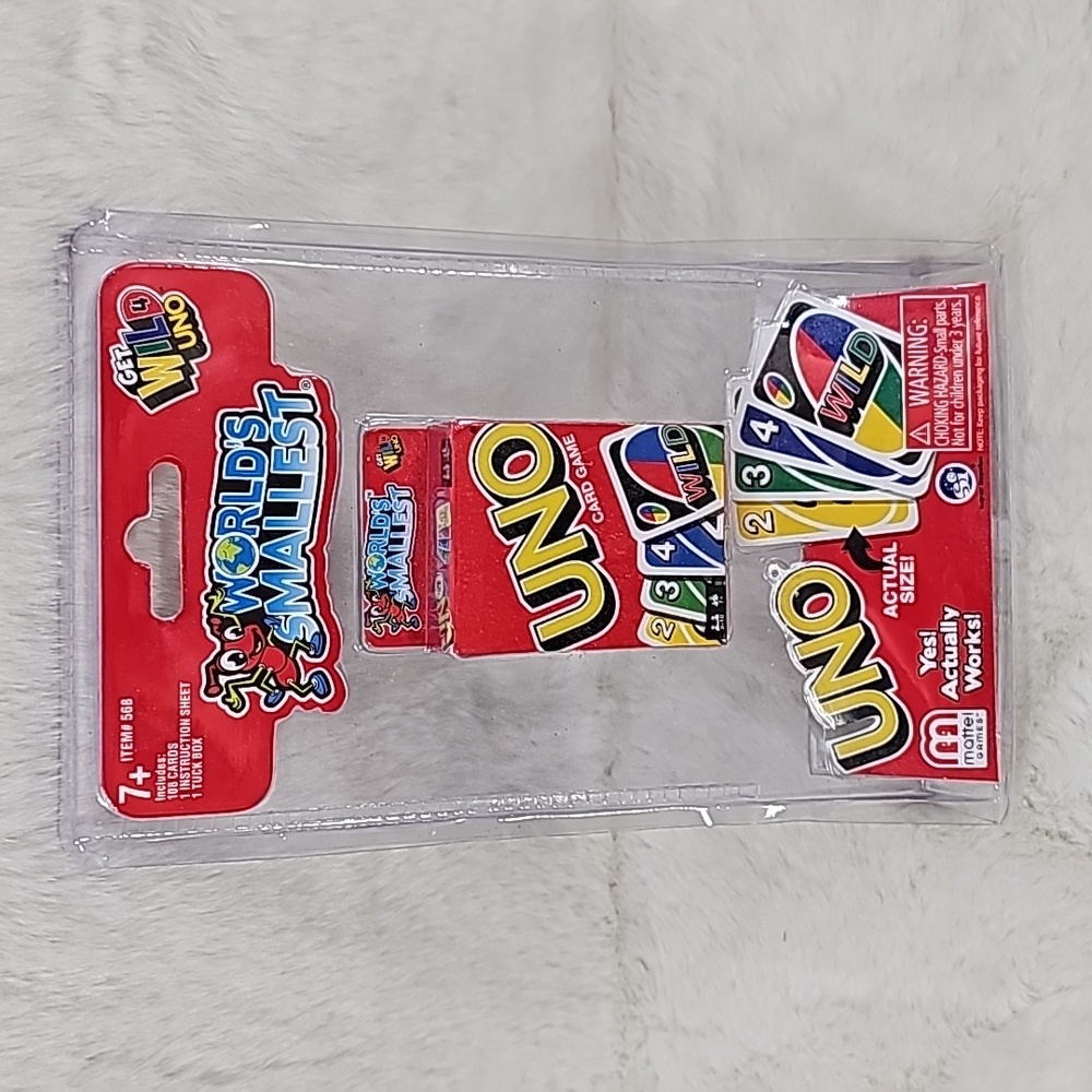 World's Smallest Uno Card Game